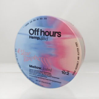 Offhours Mellow Blue Raspberry Gummies 10ct